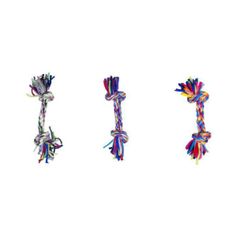 Brinquedo Bom Amigo Corda Cotton 2 Nós P para Cães Porte Pequeno - Cores Sortidas