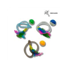 Brinquedo Bom Amigo Rope Rope para Gatos - Sortidos