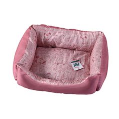 Cama Meu Pet Toque de Pêssego Feminino para Cães e Gatos 56x46x16cm - Cores Sortidos