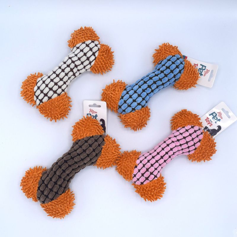 Brinquedo Meu Pet Ossinho Chenille para C es - Cores Sortidas 1