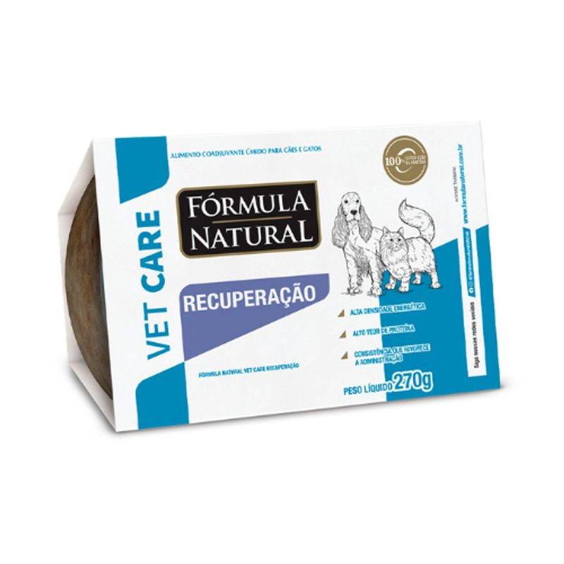 Ra  o  mida F rmula Natural Vet Care Recupera  o para C es e Gatos 270g 0