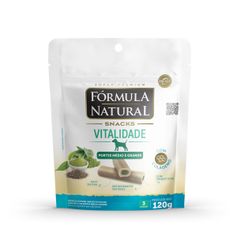 Petisco Fórmula Natural Vitalidade para Cães Adultos Porte Médio e Grande 120g