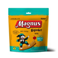 Petisco Magnus Bifinho para Cães Adultos Banana, Maçã e Aveia 250g
