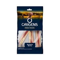 Petisco Natural Origens Bochecha Bovina para Cães 30g