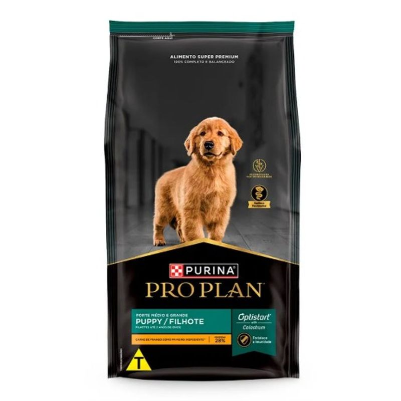 Ra  o Seca Purina Pro Plan Puppy para C es Filhotes Porte M dio e Grande 2 5kg 0