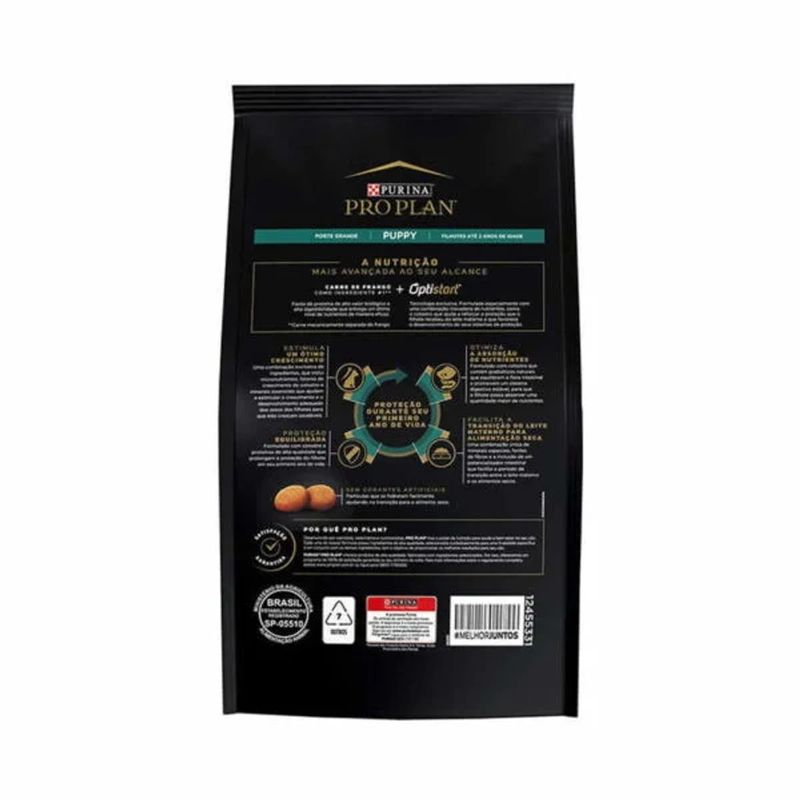 Ra  o Seca Purina Pro Plan Puppy para C es Filhotes Porte M dio e Grande 2 5kg 1
