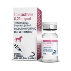 Solução Injetável Dechra Cosacthen 0,25mg/ml para Cães