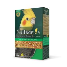 Ração Nutrópica para Calopsita Extrusado e Frutas 600g