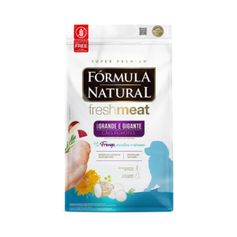 Ração Seca Fórmula Natural Fresh Meat para Cães Filhotes Porte Grande e Gigante Frango, Mandioca e Cúrcuma 12kg