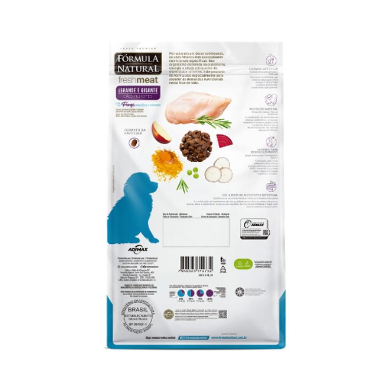 racao-seca-formula-natural-fresh-meat-para-caes-filhotes-porte-grande-e-gigante-frango-mandioca-e-curcuma-12kg-3 jpg