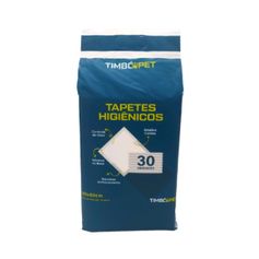 Tapete Higiênico TimbóPet Super Slim para Cães 60x60cm - Contém 30 unidades