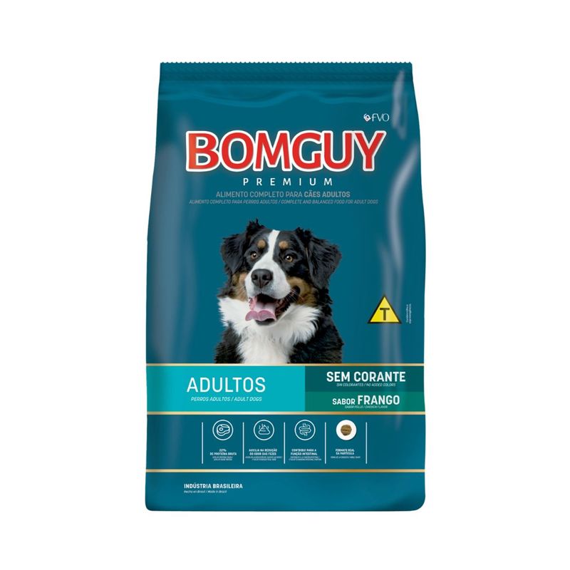 racao-seca-bomguy-sem-corante-para-caes-adultos-frango-25kg-0 jpg