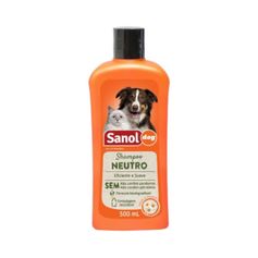Shampoo Sanol Dog Neutro para Cães e Gatos 500ml
