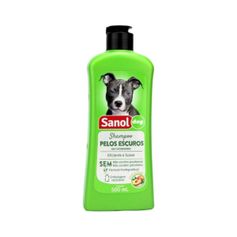 Shampoo Sanol Dog Pelos Escuros para Cães 500ml