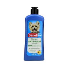 Shampoo Sanol Dog Antipulgas para Cães 500ml