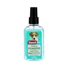 Perfume Sanol Dog Colônia Filhotes para Cães Filhotes 120ml