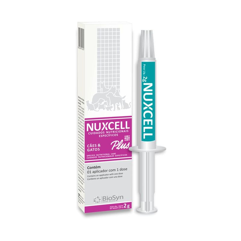 Suplemento Nuxcell Plus para C es e Gatos 2g 0