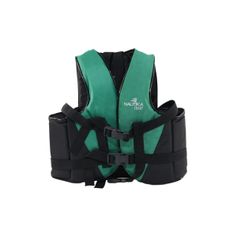 Colete Salva-Vidas Náutika Coast Verde e Preto até 90kg