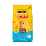Ra  o Seca Friskies para Gatos Filhotes Frango  Leite e Cenoura 10 1kg 0