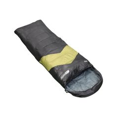 Saco de Dormir Náutika Viper Solteiro Preto e Verde 2,10x0,75cm