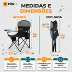 Cadeira Dobr vel Nautika Pandera com Dois Porta Copos Camuflado 2