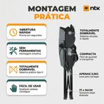 Cadeira Dobr vel Nautika Pandera com Dois Porta Copos Camuflado 4