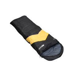 Saco de Dormir Náutika Viper Solteiro Preto e Laranja 2,10x0,75cm