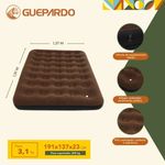 Colch o Infl vel Guepardo Frontera de Casal com Inflador Embutido 1 91x1 37x0 23cm 3
