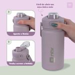 Garrafa T rmica N utika Isomax Teen Roxo 350ml 1