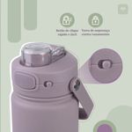 Garrafa T rmica N utika Isomax Teen Roxo 350ml 5