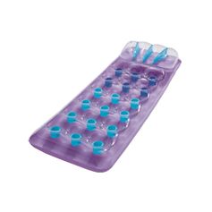 Colchão Inflável Bestway Copinhos com Apoio de Cabeça para Piscina Lilás