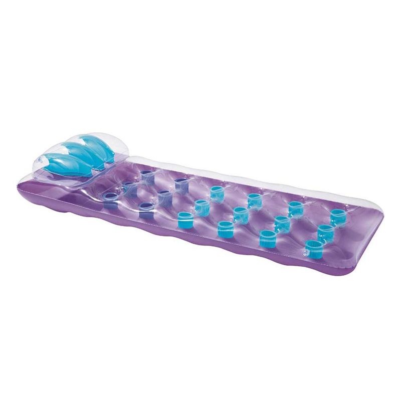 Colch o Infl vel Bestway Copinhos com Apoio de Cabe a para Piscina Lil s 1