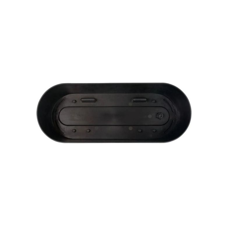 Vaso Mor Jardineira de Pl stico cor Preto 42cm 4