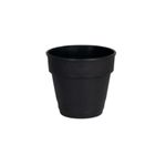 Vaso Mor de Pl stico 2 em 1 cor Preto 13cm 0
