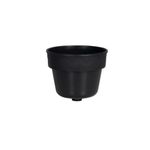 Vaso Mor de Pl stico 2 em 1 cor Preto 13cm 1