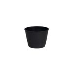 Vaso Mor de Pl stico 2 em 1 cor Preto 13cm 2