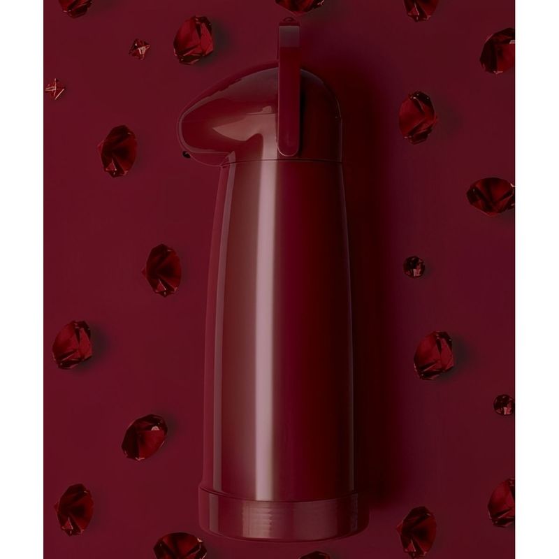 Garrafa T rmica de Press o Mor Nobile Rubi 1 9L 4