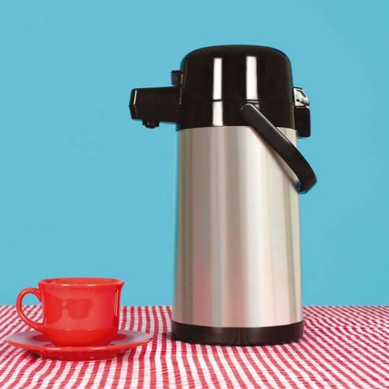 Garrafa T rmica de Press o Mor Total Inox Airpot 2 5L 4