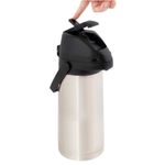Garrafa T rmica de Press o Mor Total Inox Airpot com Alavanca 1 9L 8