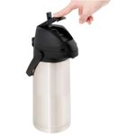 Garrafa T rmica de Press o Mor Total Inox Airpot com Alavanca 1 9L 9