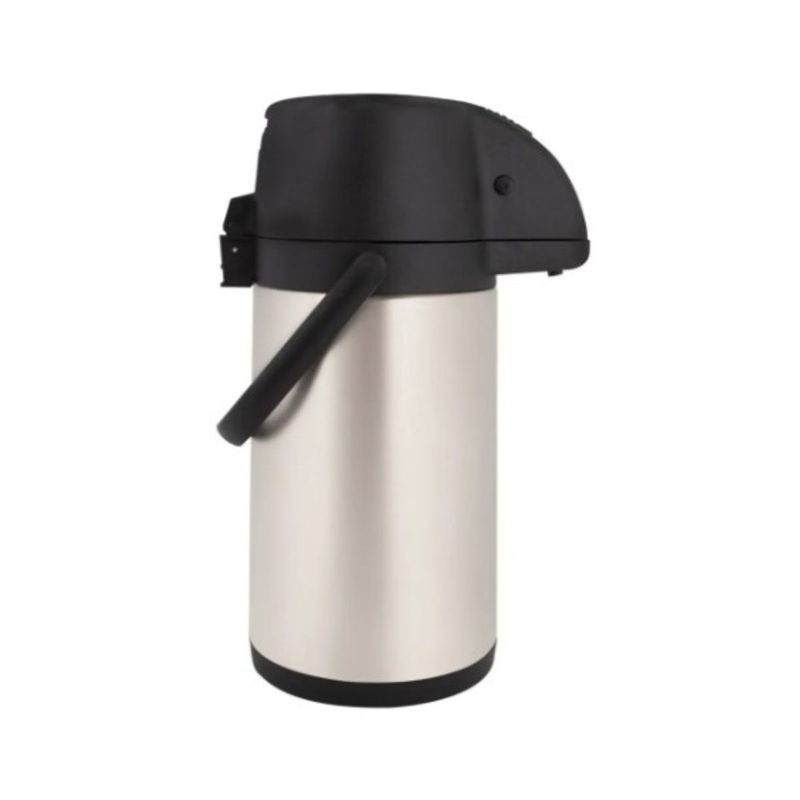 Garrafa T rmica de Press o Mor Total Inox Airpot com Alavanca 2 5L 1