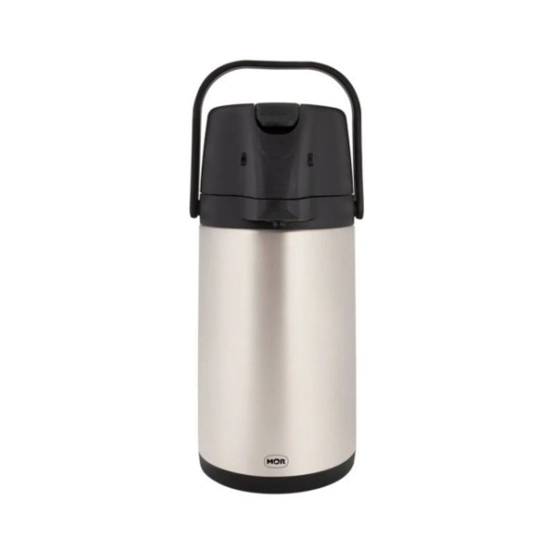 Garrafa T rmica de Press o Mor Total Inox Airpot com Alavanca 2 5L 2
