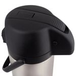 Garrafa T rmica de Press o Mor Total Inox Airpot com Alavanca 2 5L 4