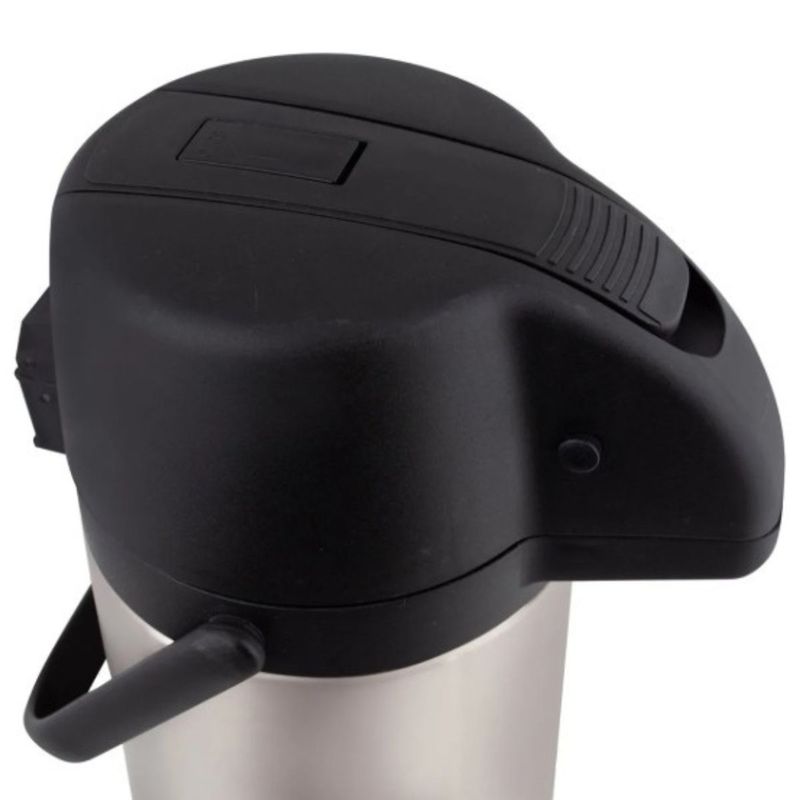 Garrafa T rmica de Press o Mor Total Inox Airpot com Alavanca 2 5L 4