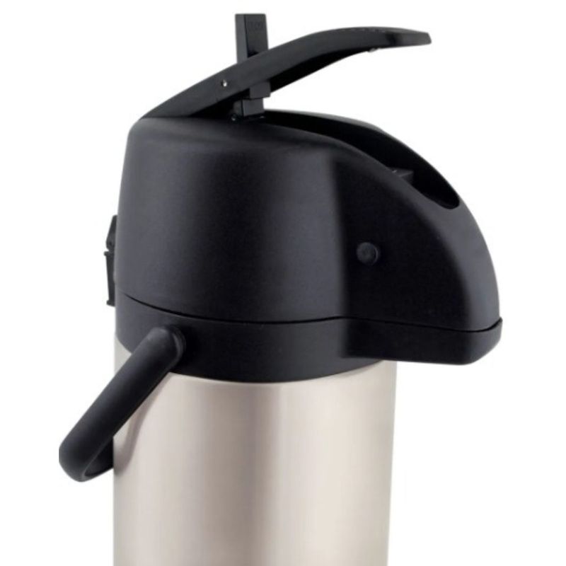 Garrafa T rmica de Press o Mor Total Inox Airpot com Alavanca 2 5L 5