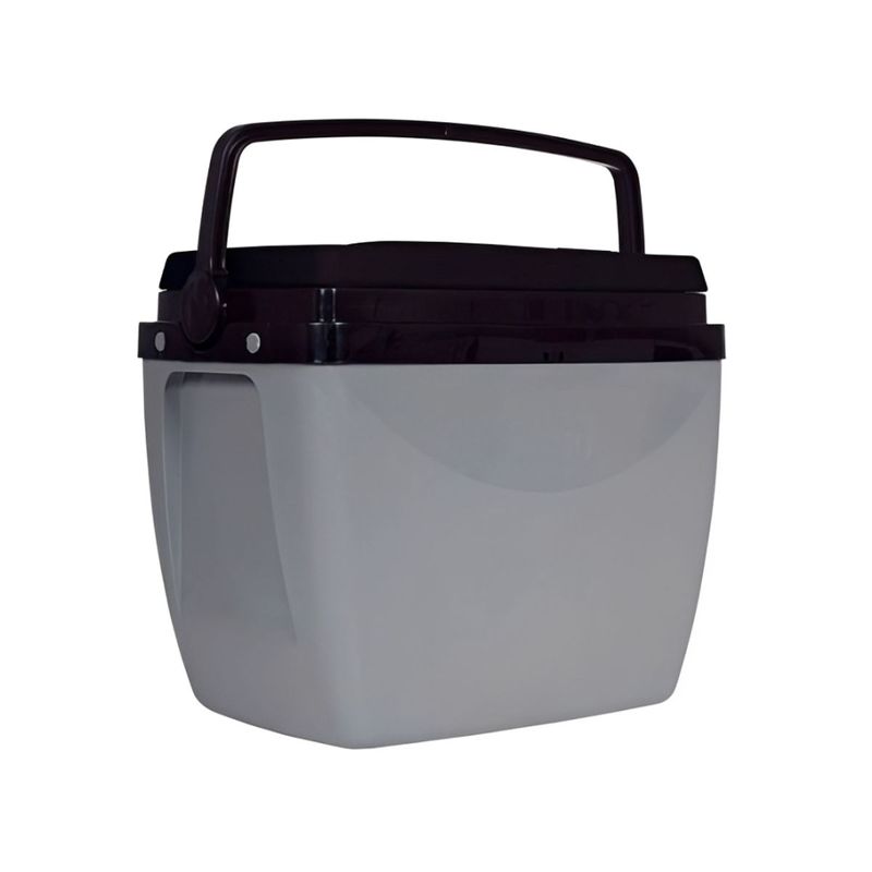 Caixa T rmica Mor Cinza com Preto 18L 0