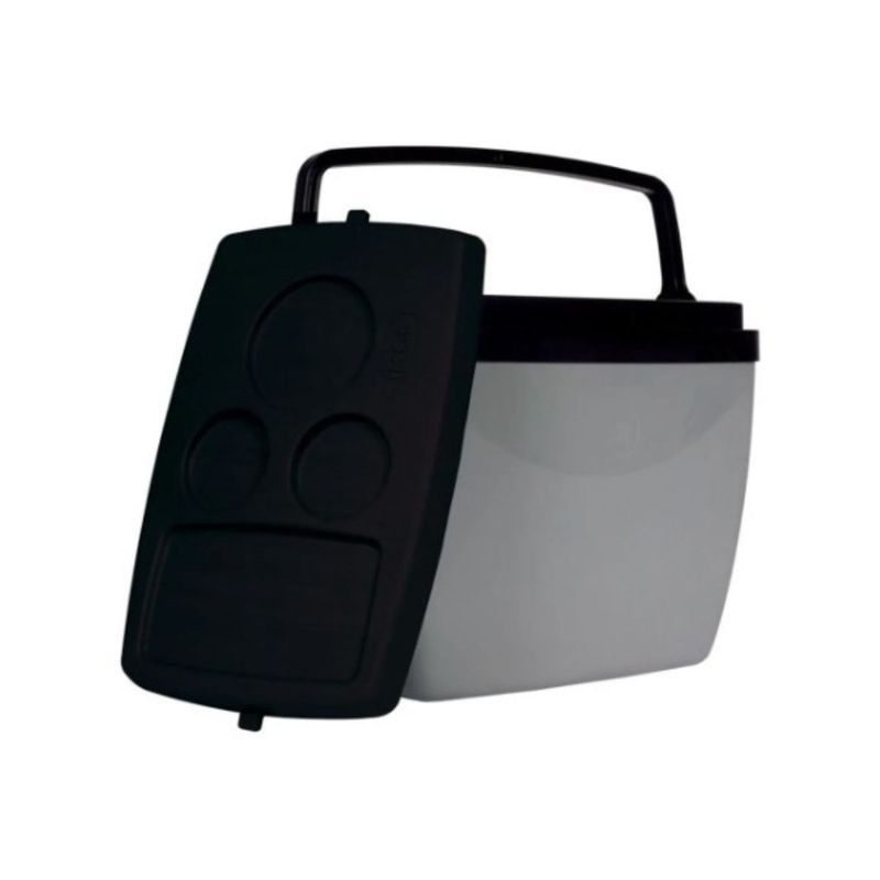 Caixa T rmica Mor Cinza com Preto 18L 2