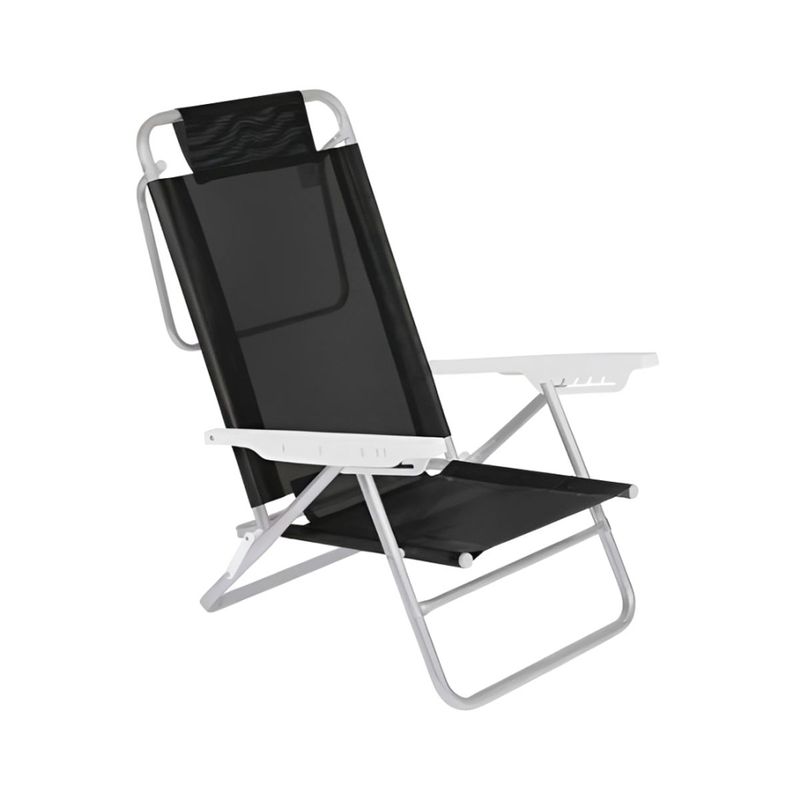 Cadeira Mor Reclin vel Summer Preto 0