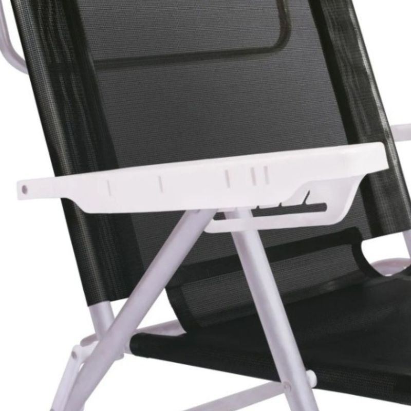 Cadeira Mor Reclin vel Summer Preto 8