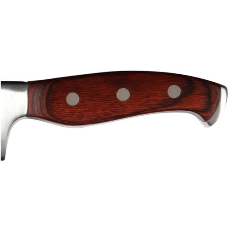 Faca Mor Steel 8  Inox e Cabo de Madeira 2